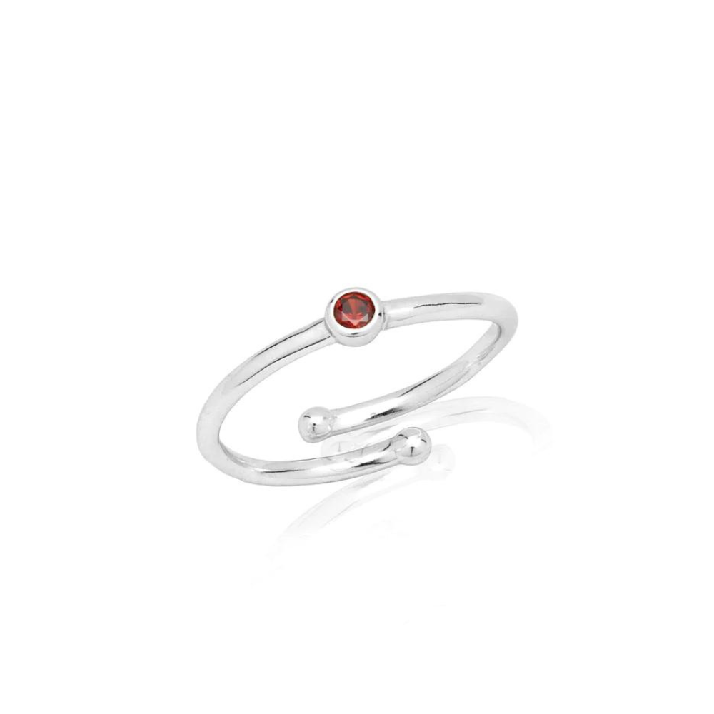 Exquisite Mini Birthstone Ring