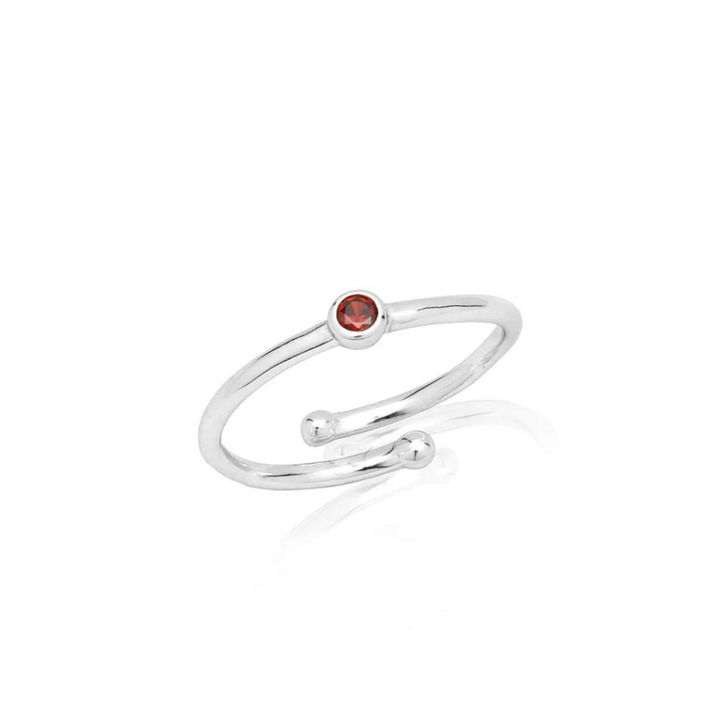 Exquisite Mini Birthstone Ring