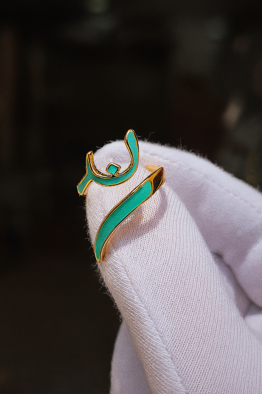 Harf Al-Ishq – Arabic Calligraphy Ring