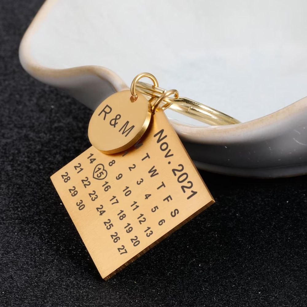 Custom Calendar Keychain