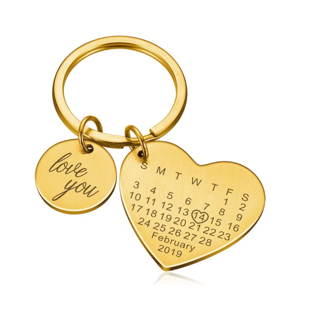 Custom Calendar Keychain