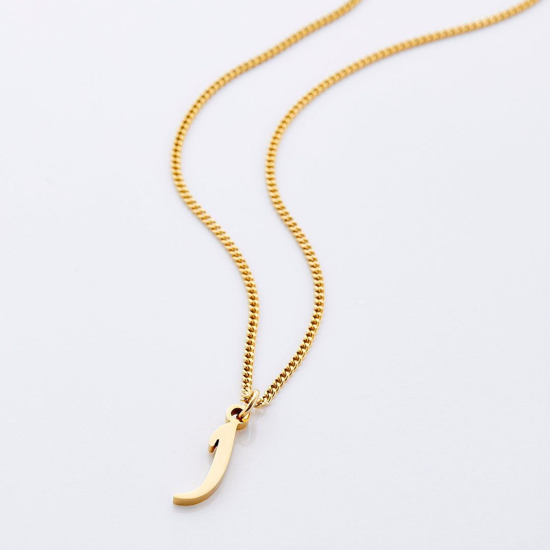 Hanging Arabic Letter Necklace | Women