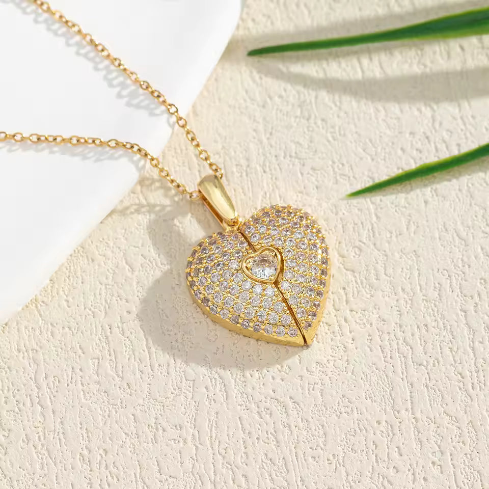 Personalised Soulmate Heart Pendant