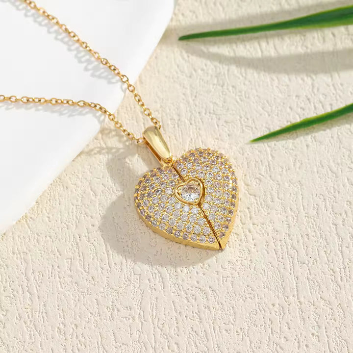 Personalised Soulmate Heart Pendant