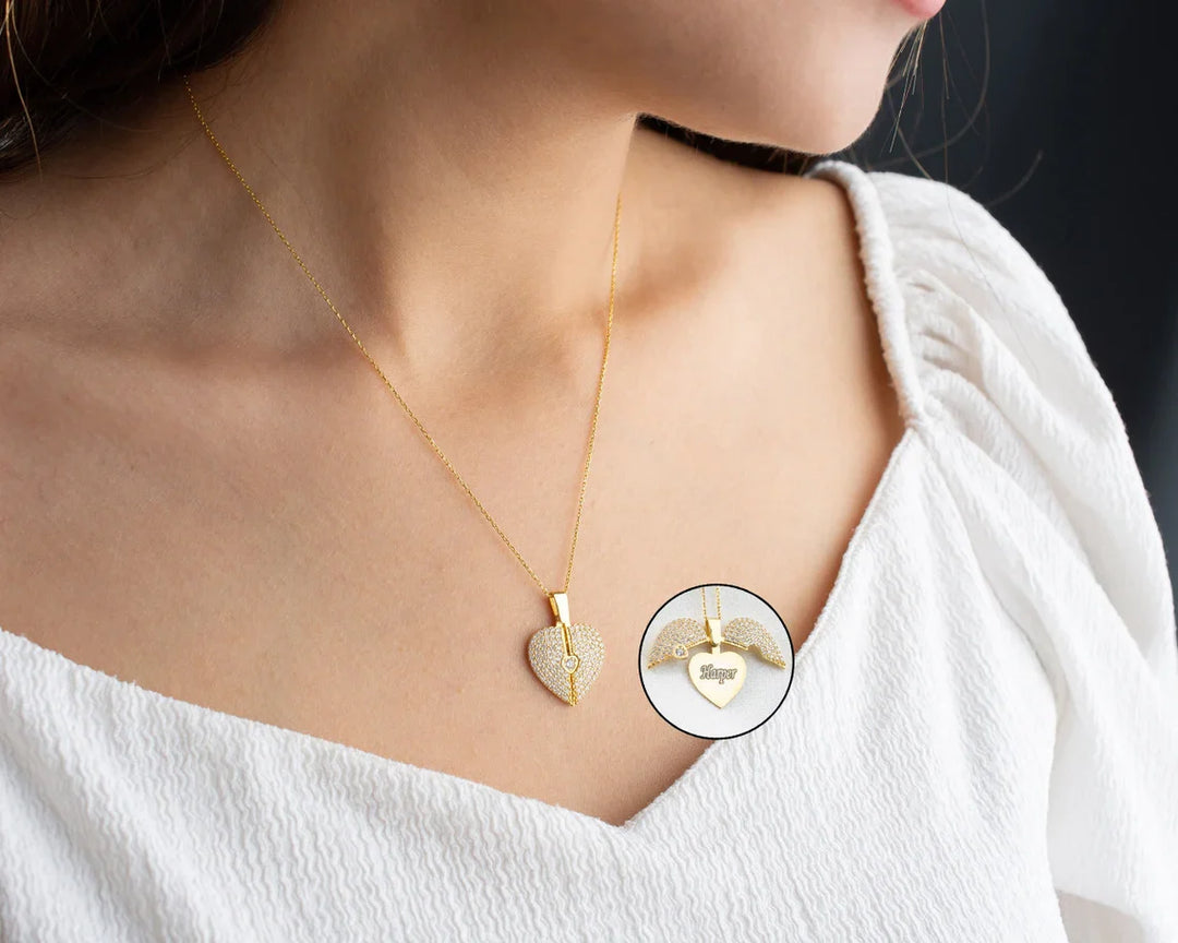 Personalised Soulmate Heart Pendant