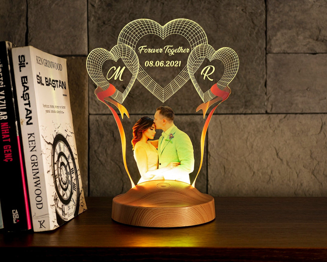 3D Laser Engraved Lamp