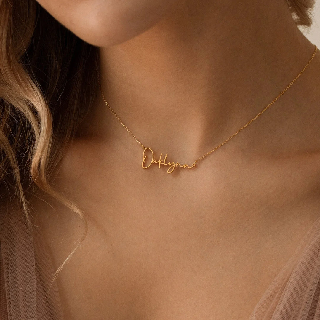 Miniature Name Necklace